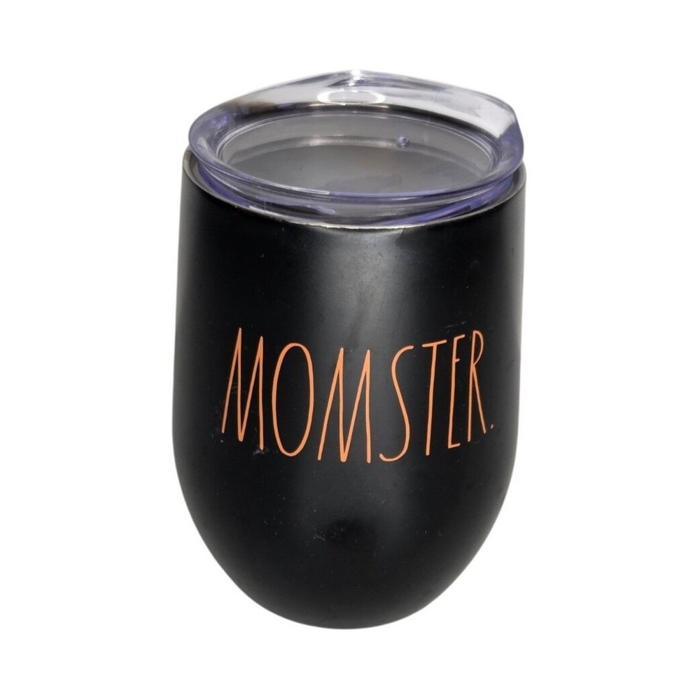 Rae Dunn‎ Momster Insulated Wine Stainless Steel Tumbler with Lid Halloween